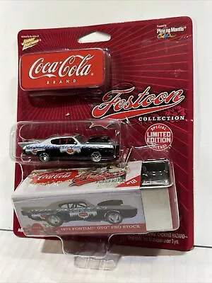 Johnny Lightning Coca Cola 1972 Pontiac GTO Pro Stock Festoon Limited Edition  • $0.72