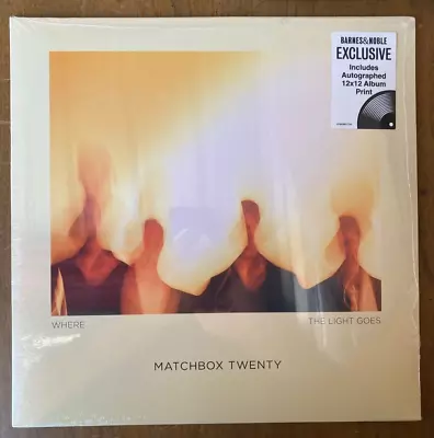 MATCHBOX TWENTY Where The Light Goes NEW VINYL W/HYPE AUTOGRAPH SIGNED ALBUM ART • $69.99