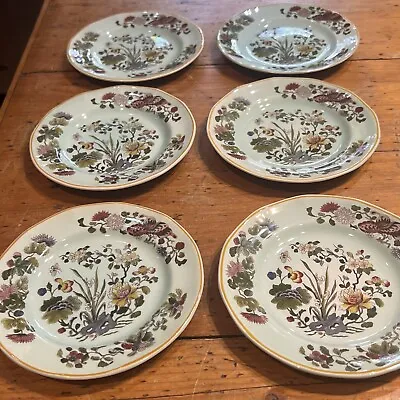 6 Adams China Ming Jade Calyx Ware Bread & Butter Plates • $40