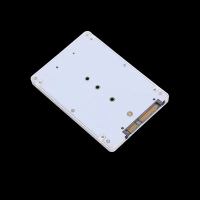 M.2 NGFF Sata3 SSD To 2.5  SATA Adapter Card Hard Disk Case Enclosure Whit.ZY • $9.16