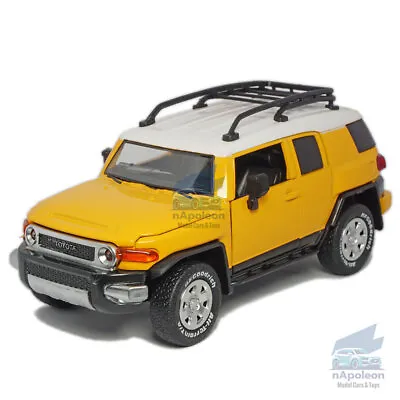1:32 Toyota FJ Cruiser Model Car Diecast Toy Vehicle Collection Kids Gift Yellow • $31.27