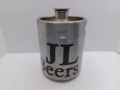 Stainless Steel Mini Keg Threaded Growler 64OZ Canteen Craft Beer Homebrewing • $18.89