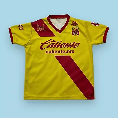 Vintage Atletica Morelia Monarcas Soccer Futbol Jersey Mens Small Liga MX Kit • $24.99