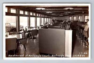 Monteagle TN-Tennessee RPPC Monteagle Restaurant & Court Vintage Postcard • $8.99