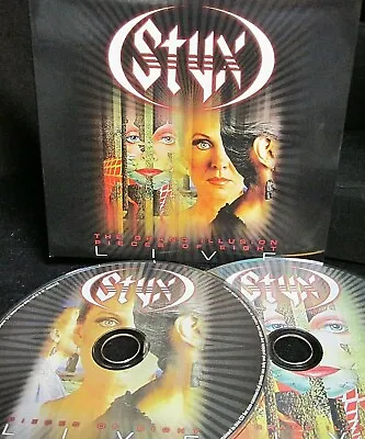 Styx NEW 2 CD Grand Illusion/Pieces Of Eight LIVE 18 Best Of Tracks Greatest • $9.88