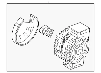 Genuine Volvo Alternator 36012382 • $593.92