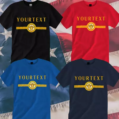 Personalized Customized  Your Text &_Versace Logo Unisex T-shirt Multi Color • $23.99