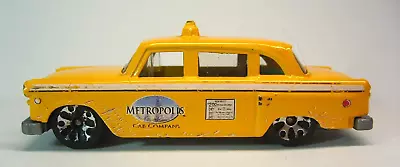 Matchbox Yellow Checker Cab From 2006 Superman 5-Pack Metropolis Cab Company • $8