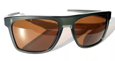 NEW Oakley LEFFINGWELL Matte Olive Ink PRIZM Bronze Lens Sunglass 9100-11 • $65