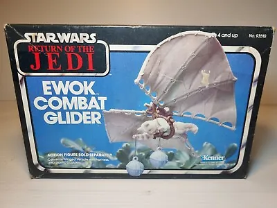 Ewok Combat Glider SEALED Box Star Wars Vehicle ROTJ Vintage 1983 Kenner #93510 • $300