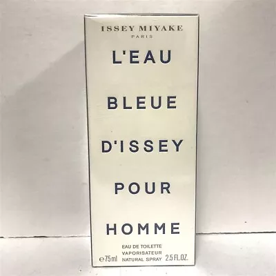 $49 • Buy L'eau Bleue D'Issey Pour Homme By Issey Miyake  Eau De Toilette Spray 2.5 Oz