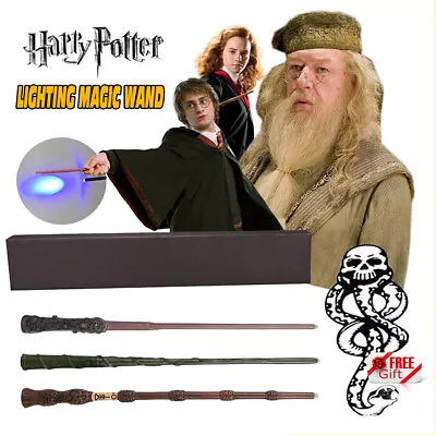 Harry Potter Magic LED Wand Hermione Dumbledore Collection Toy Gift Set Wizard • $9.99