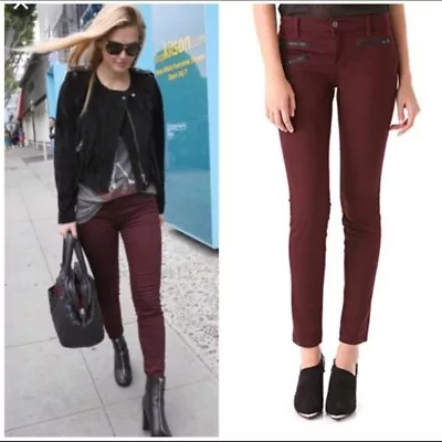 J Brand Triple Zip Zoey Skinny Jeans In Lava • $40