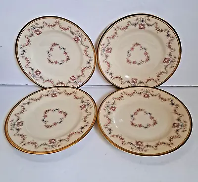 $27.99 • Buy Syracuse China Old Ivory Arcadia 6 1/4  Bread Plates Set Of 4 Made In USA Preown