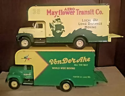 First Gear 1957 International R-200 MayFlower +Von Der Ahe Moving Vans Lot Used • $59.99