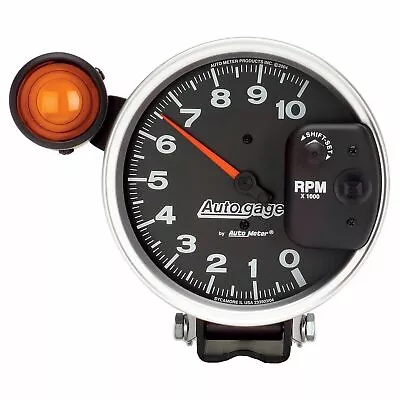 Autometer 233904 Autogage Monster Shift-Lite Tachometer 5  0-10000 RPM • $174.59