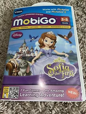 Disney Sofia The First Vtech MobiGo Touch Learning System Ages 3-5  New Princess • $12