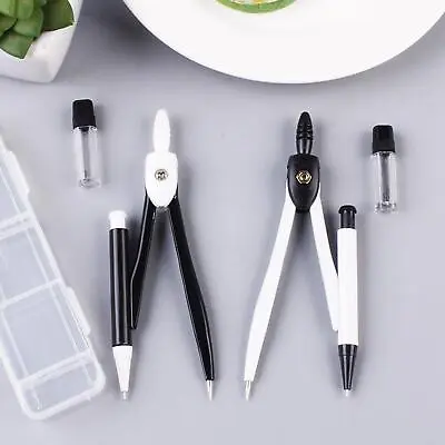 Drawing Compass Durable Multipurpose Precision Professional Geometry Compass For • £5.63