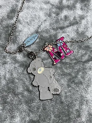Me To You Necklace Jewellery Tatty Teddy Bear With Letter M • £5