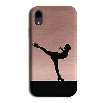 Ice Skating Phone Case Cover Skates Skater Figure Gift Present Rose Gold I678 • £14.95