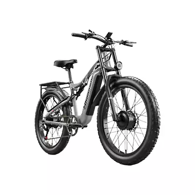 Super Speed S600 Adult 2000W Electric Bicycle With Two Motors • $2995.99