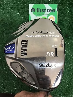 MacGregor Mac Tec NVG 435 Titanium Driver 8.5* X Stiff Graphite Shaft • $79.99