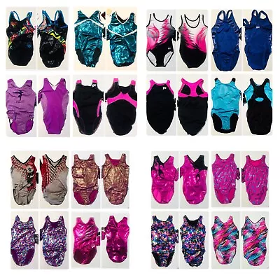 $14.99 • Buy NWT AS Adult Small GK Dreamlight Disney Gymnastics Leotard Sequinz Swarovski 