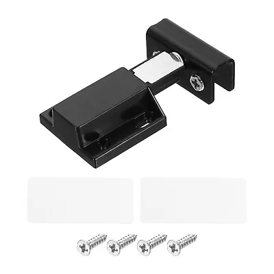 Single Magnetic Suction Glass Door Hinge 5-8mm Pivot Clip For Glass Door Black • $10.52