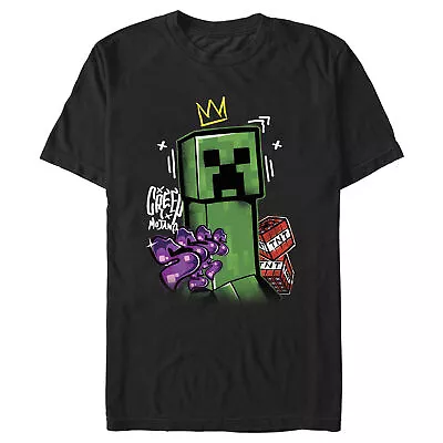 Men's Minecraft Creeper King T-Shirt • $13.99