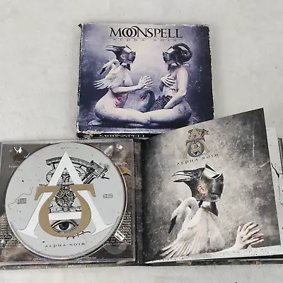 Moonspell Alpha Noir Omega White Cd Metal Heavy Book • $17.60