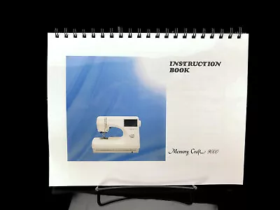 Janome Memory Craft 9000 Instruction Book & Service Manual COLOR Reprint MC9000 • $19.95