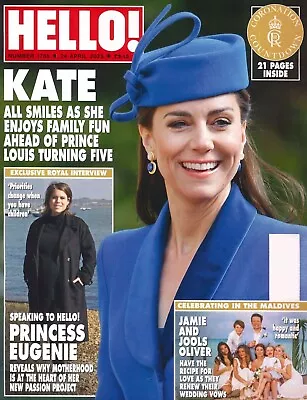 HELLO! Magazine Kate Middleton King Charles Queen Camilla Coronation 24.4.23 • £9.99