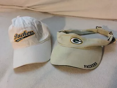 Green Bay Packers Cap And Visor Apparel One Size Embroidered Headwear *read* • $5.18