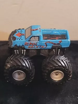 Vintage Micro Machines Tuff Trax Pick Up Monster Truck Demon Driver Rubber Tires • $10