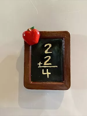 Teacher’s Blackboard 2+2 Ceramic Fridge Magnet • $3.50