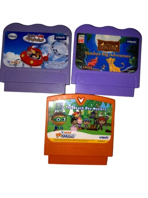 $10 • Buy Vsmile Game Cartridge Lot - 3 V-smile Games