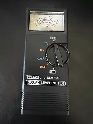 ECHNOS SLM-120 Sound Level Meter - Decibel/dB Meter • $30