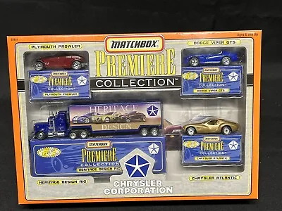 Matchbox  Premiere Collection Chrysler Corporation Set New In Box 1997 • $59.25