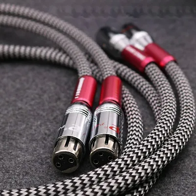 High Quality Silver Plated XLR Cable Audio XLR Balanced Interconnect Cable • £41.81