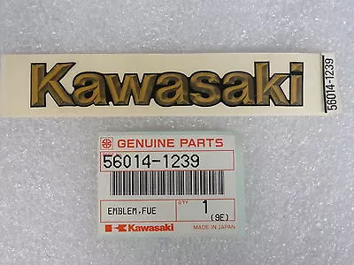 Kawasaki NOS NEW 56014-1239 Fuel Tank Emblem EN VN EN450 VN750 Vulcan • $49.99