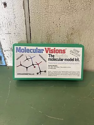 Vintage Molecular Visions The Flexible Molecular Model Kit Darling Models 1996 • $17.20