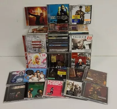 94 X 00s Hip Hop CD JobLot - Usher XZIBIT 50 Cent Kayne West Ja Rule Minaj 13 • £19.99