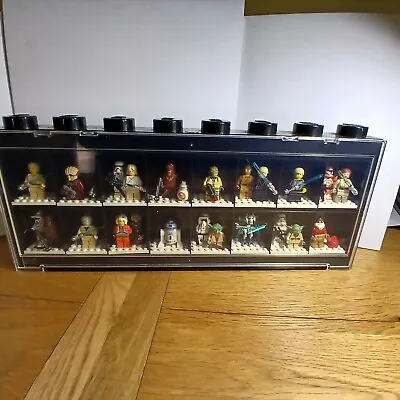 Lego Minifigures Star Wars Bulk Lot With Display Case • $200