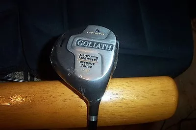 $20 • Buy BRAND NEW Dunlop Goliath  Titanium Face 10.5 Degree Driver Graphite 