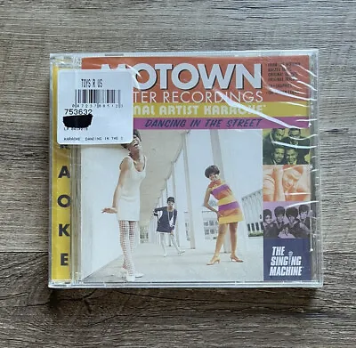 Karaoke MOTOWN CD: Dancing In The Street SINGING MACHINE R&B Pop New Sealed RARE • $26.95