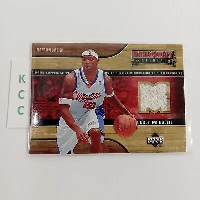 2006 Upper Deck Hardcourt Materials Corey Maggette #HM-CM Jersey Card • $3.99