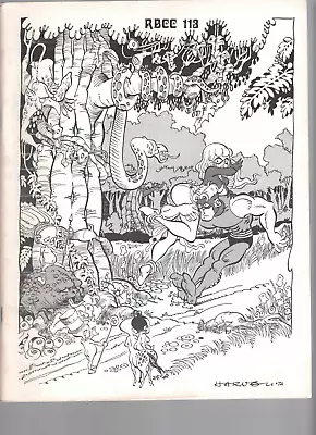 RBCC #113 Fanzine Signed By Don Rosa SCROOGE ART PLUS • $75