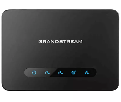 Grandstream HT812 FXS ATA 2 Port Voip Gateway Dual GbE Network • $79.66