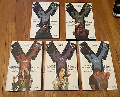 Y The Last Man Dlxe HC Books 1-5 (Complete Set) • $80