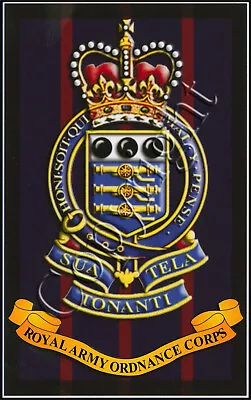 £3.79 • Buy Raoc Royal Army Ordnance Corps General Veterans Fridge Magnet